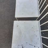 Chaises de jardin en fer