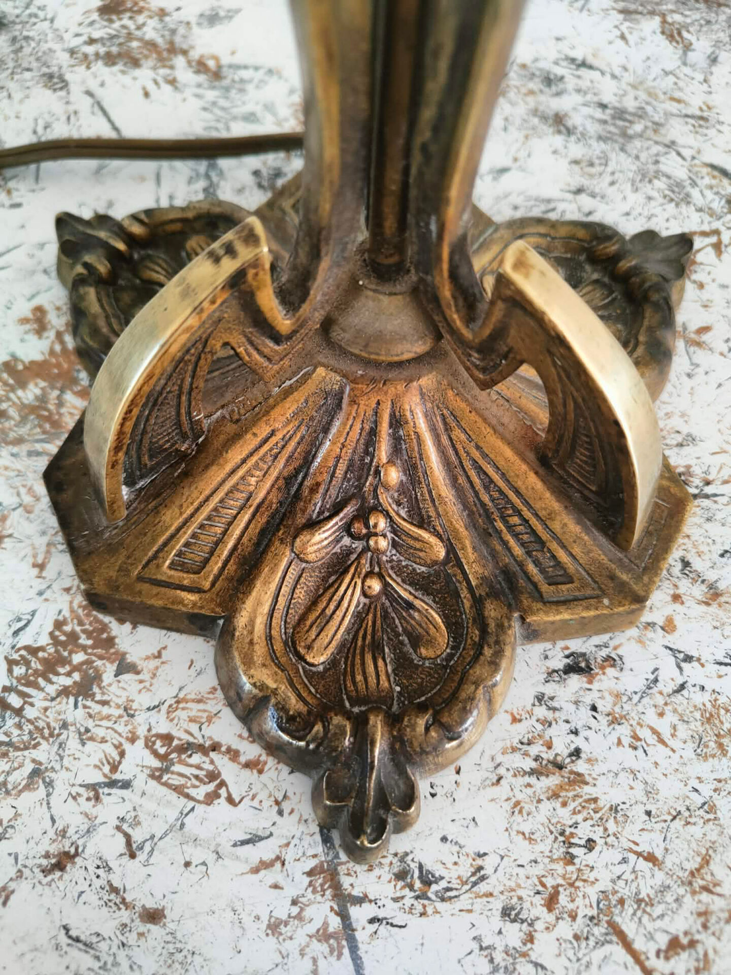 Lampe art nouveau 1900/1910