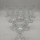 10 Verres Baccarat, Model Picadilly, France, verres à pied en cristal