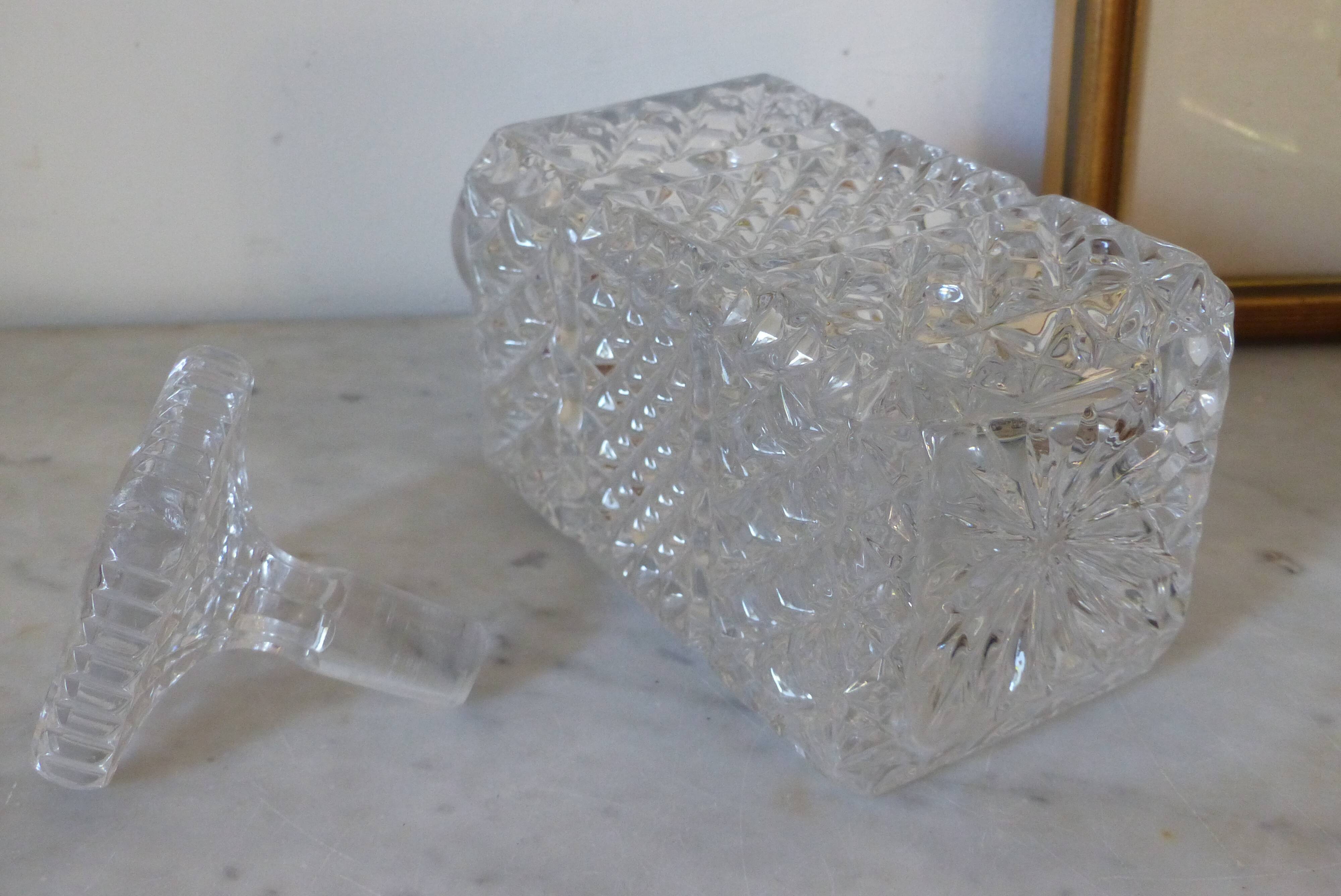 Crystal whisky carafe