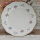 Plat rond L'Amandinoise décor floral