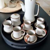 Stoneware coffee service