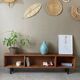 Very beautiful solid oak wood sideboard (shallow)