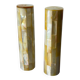 Mother-of-pearl salt & pepper shakers, Italy, 1970s