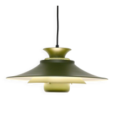 Bottle green Vitrika lamp, Denmark 1970s