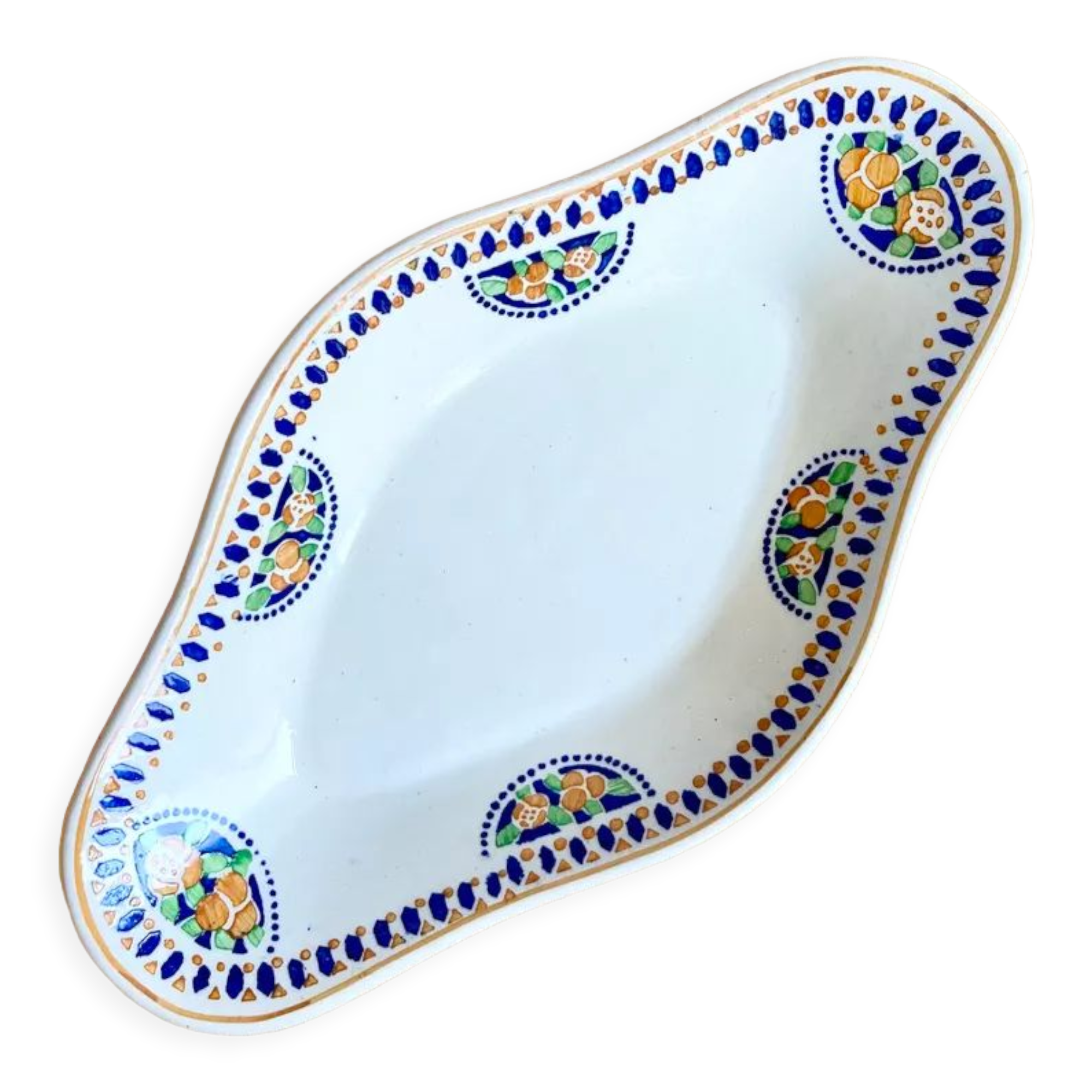 Terre de fer Art Deco ravier