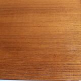 Teak veneer chest of drawers