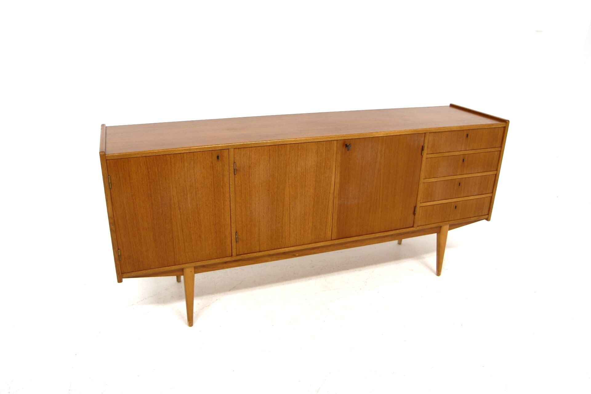 Enfilade scandinave en teck Suède 1960