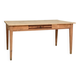 Vintage farmhouse table, oak legs