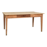 Vintage farmhouse table, oak legs