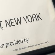 Original and official poster Moma New York, Irving Penn 1984