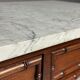 Table d'appoint en faux bambou vers 1900