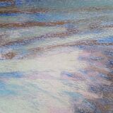 Pastel - Christine Delessert - 72 x 53 cm - blue undergrowth