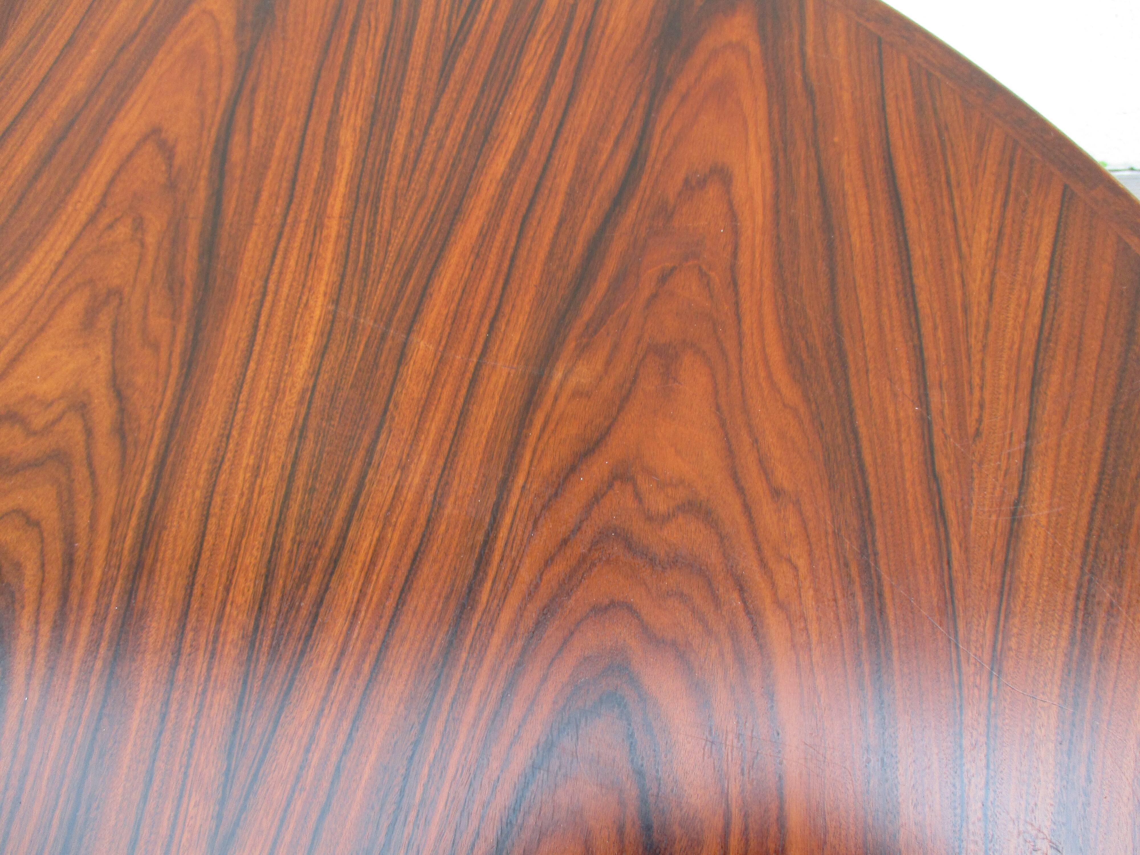Scandinavian table Scandinavian rosewood vintage extendable