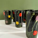 Vallauris ceramic mugs