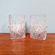 Pair of frosted glass wall sconces, J.T. Kalmar, 1960-70