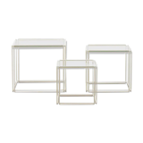 Pull out tables design Max Sauze, édited by Iscocèle