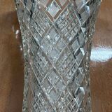 antique crystal vase