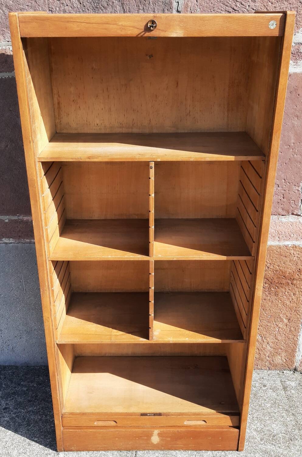 "JB" sliding curtain (notary) filing cabinet