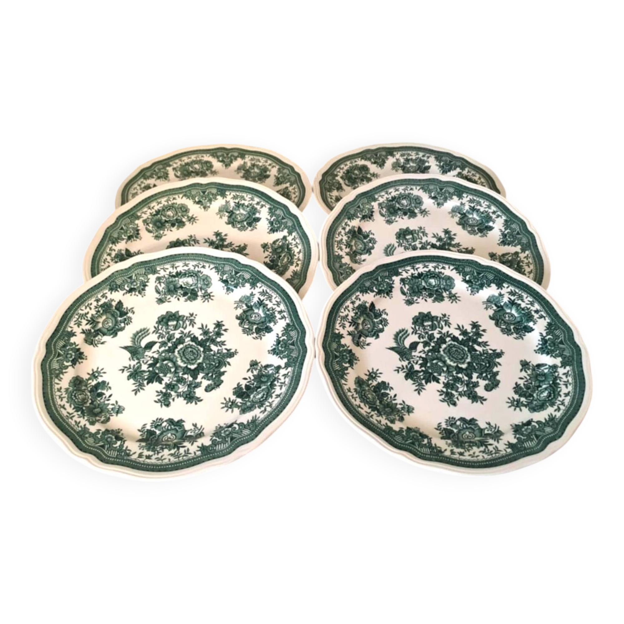 6 assiettes plates Villeroy et Boch
