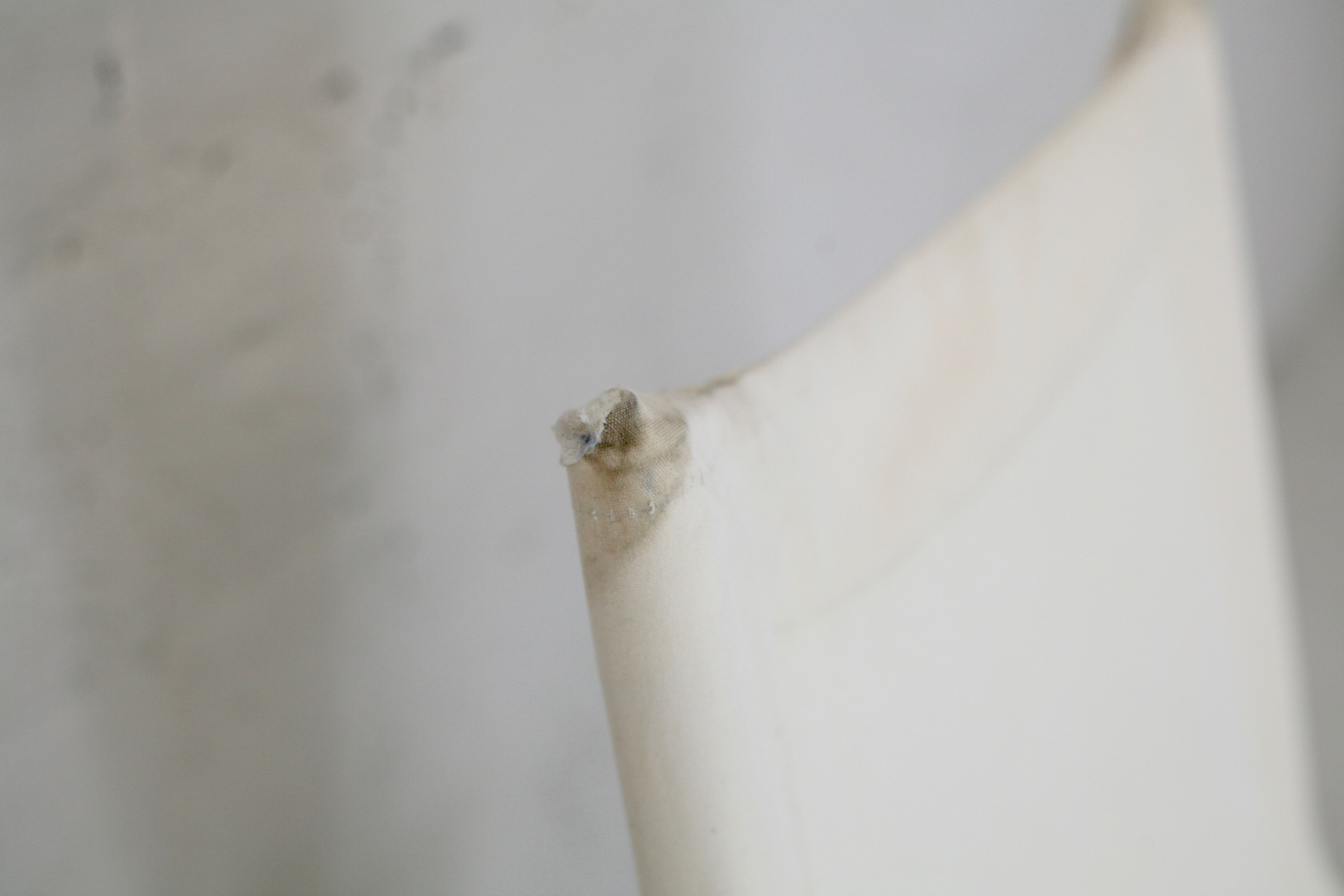 Roger Lecal rocking long chair, Jetstar model, brown lask and canvas, France, 1975