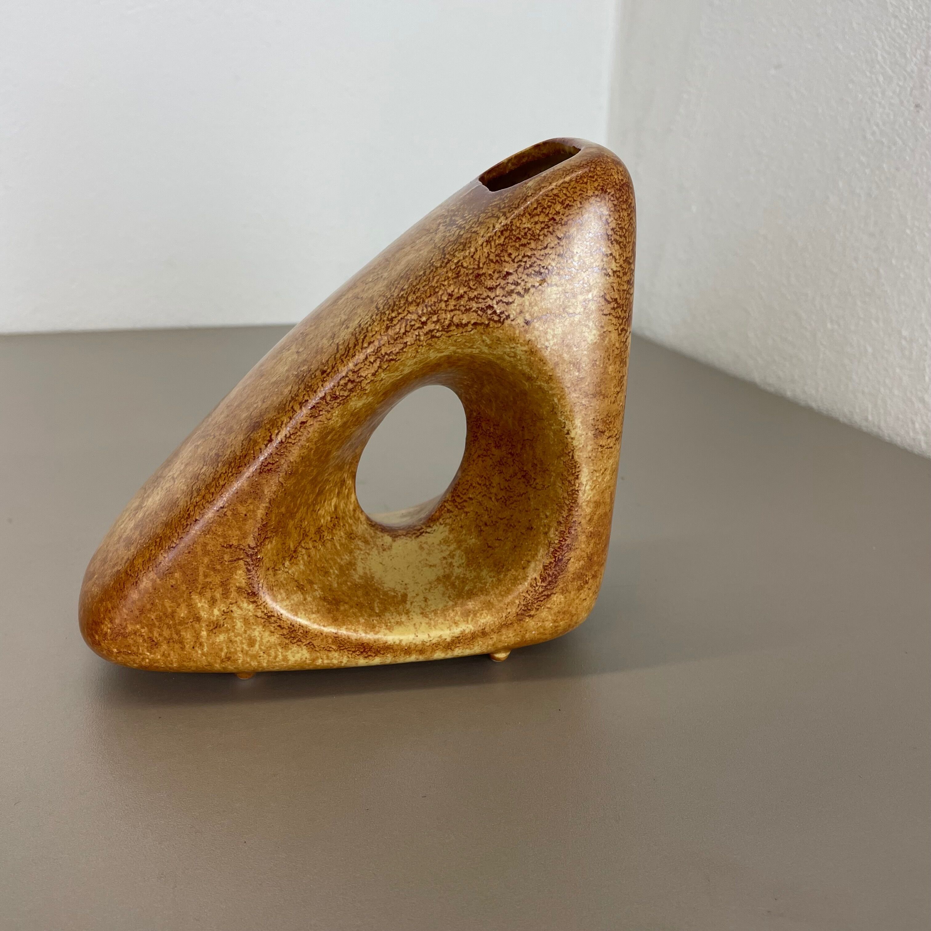 Set of 2 Ceramic Studio Pottery Vases by Bertoncello Ceramics, Italy 1970s