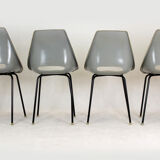 Fiberglass Chairs by Miroslav Navratil for Vertex, 1960s, Set of 4