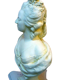 Bust marie Antoinette patina sand H54cm