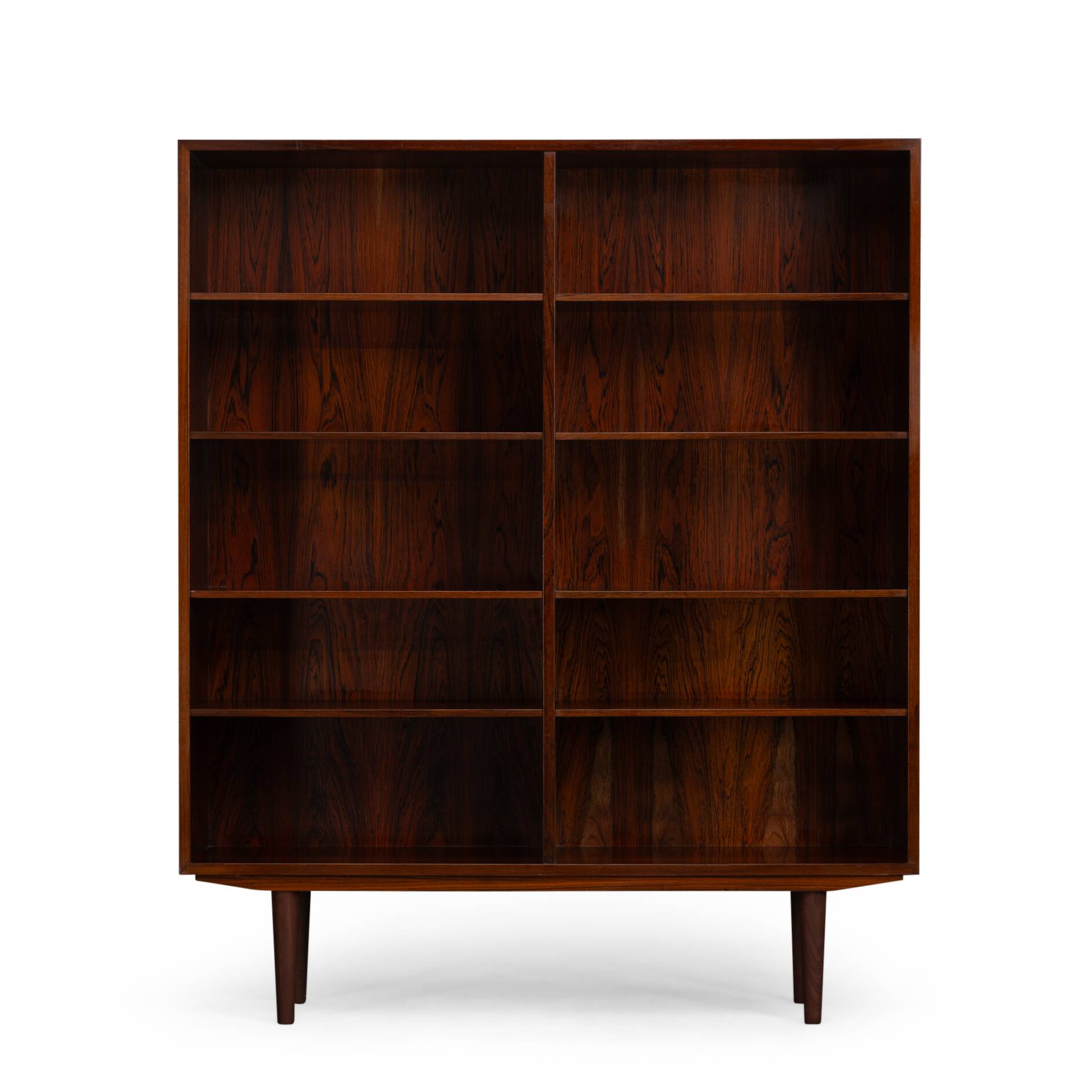 Danish Design Rosewood bookcase Model 6  by  Omann Jun Mobelfabrik, 1960s