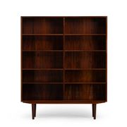 Danish Design Rosewood bookcase Model 6  by  Omann Jun Mobelfabrik, 1960s