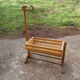 Vintage rocking doll bed cradle
