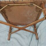 Rattan coffee table