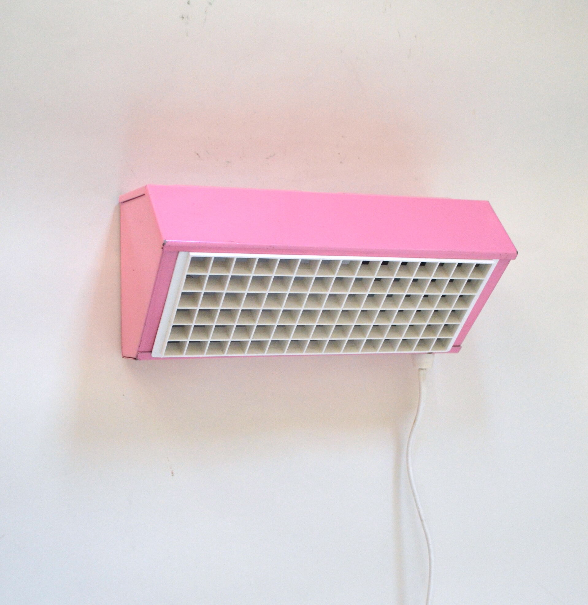 Pink wall lamp, model V615 from Ikea, 1980s