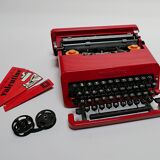 ETTORE SOTTSASS AND PERRY KING Typewriter Valentine Olivetti 1970 1980 came