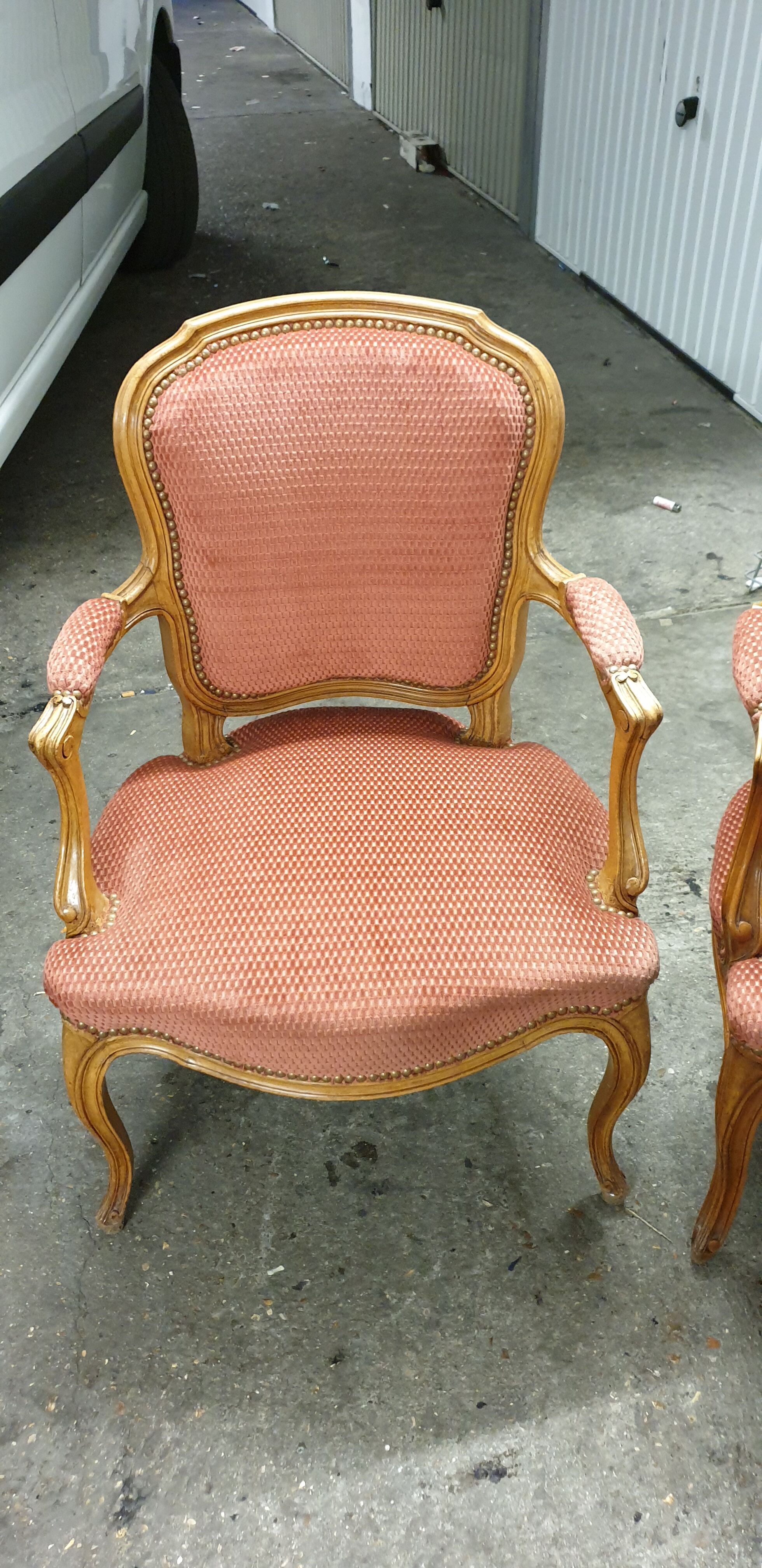 Louis XV convertible chairs