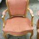 Louis XV convertible chairs