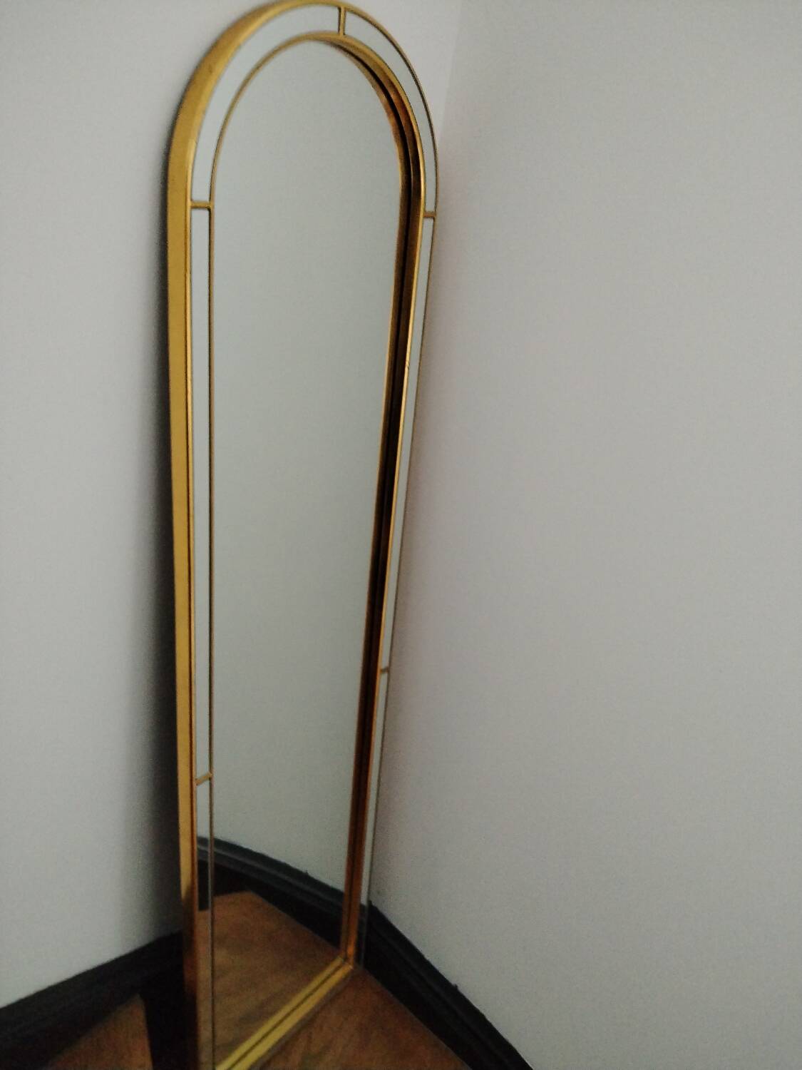 Large Vintage Deknudt Hollywood Regency Mirror