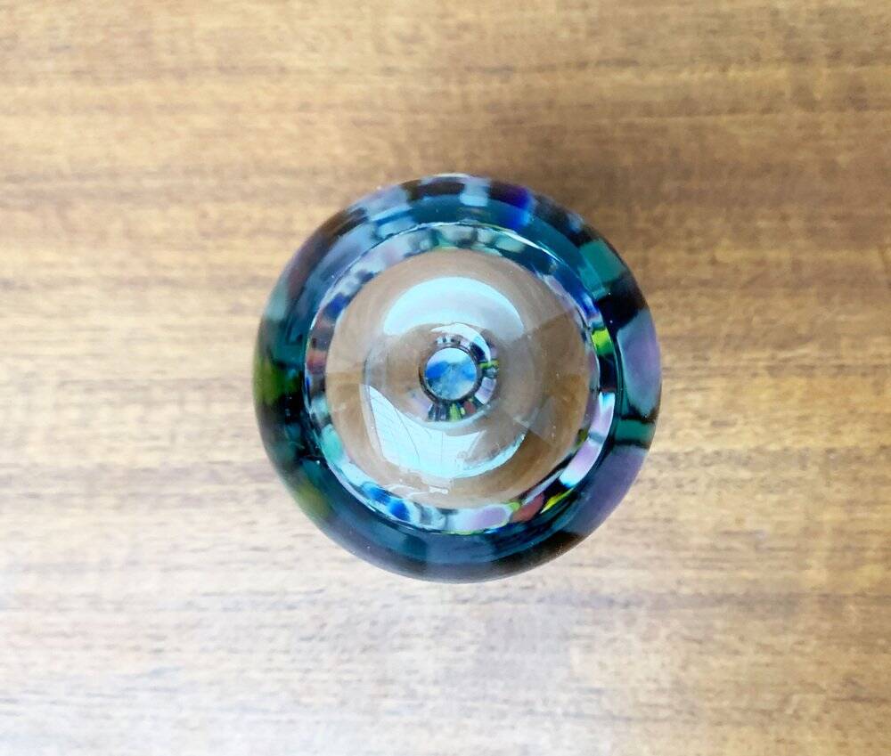 Postmodern glass vase by Hans Jürgen Richartz for Richartz Art Collection, 1980s.