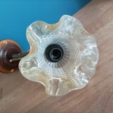 Applique en verre et laiton