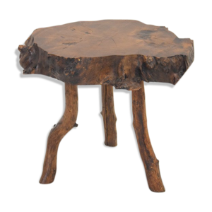 Table basse vintage années 80
