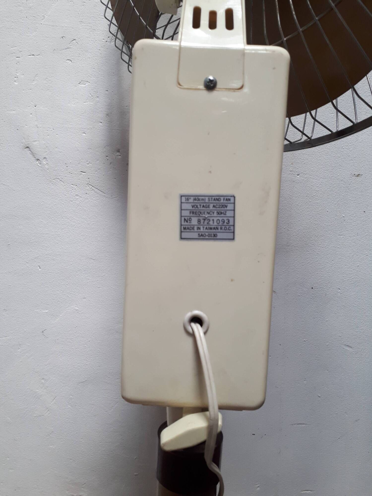 Adjustable stand fan Super Deluxe vintage 1960 1970