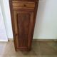 vintage - jam cabinet - side table - 1 drawer - 1 door - rustic style