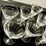 11 Verres Val Saint Lambert Eurel Model
