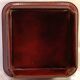 Adnet cendrier cristal cuir vintage