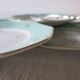 6 flat plates from Moulin des loups in good condition