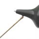 Stilnovo design floor lamp three arms years 50 in alluminium marble, rarest