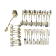 Housewife 37 pieces model with silver metal nets