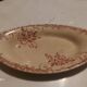 Old iron earthenware dish from Choisy le Roy