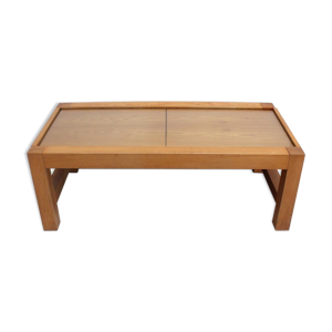 Table de salon à système en frêne