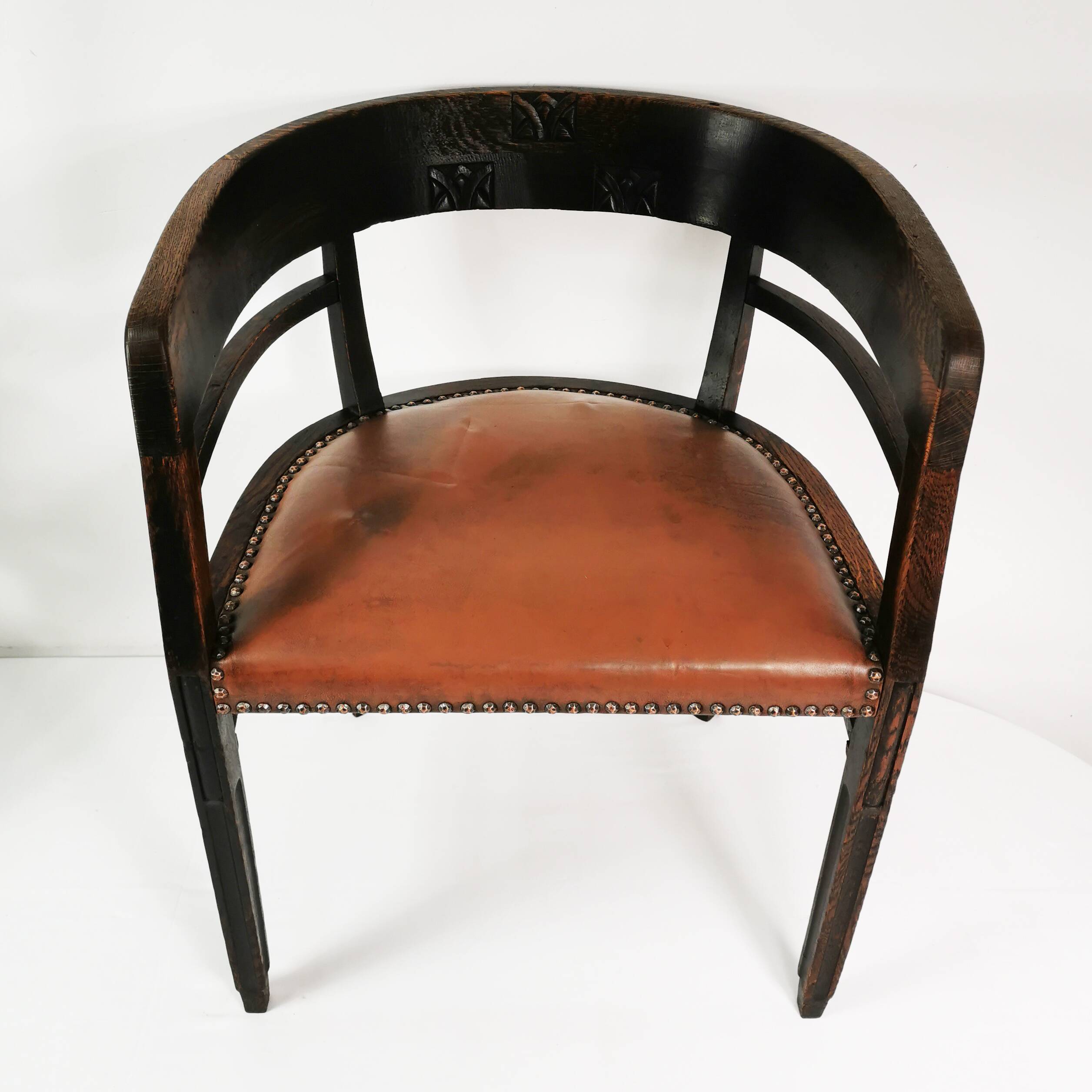 Art Nouveau office chair, Germany, 1920s.